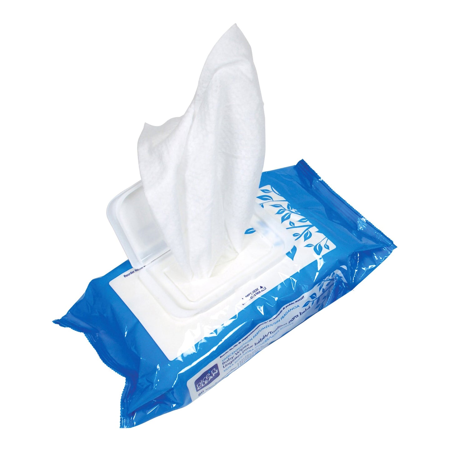 Baby Wipe Nice'n Clean® Soft Pack Unscented 80 Count