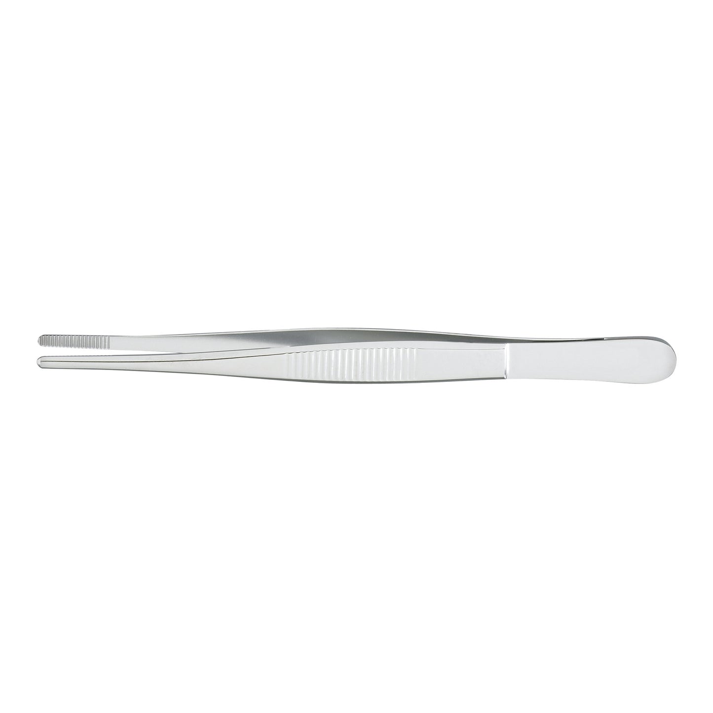 dressing forcep 5 inches silver serrated tips