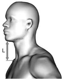 Cervical Collar Low Contoured, Beige, Medium Density