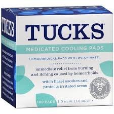 Hemorrhoid Relief Tucks® Pad