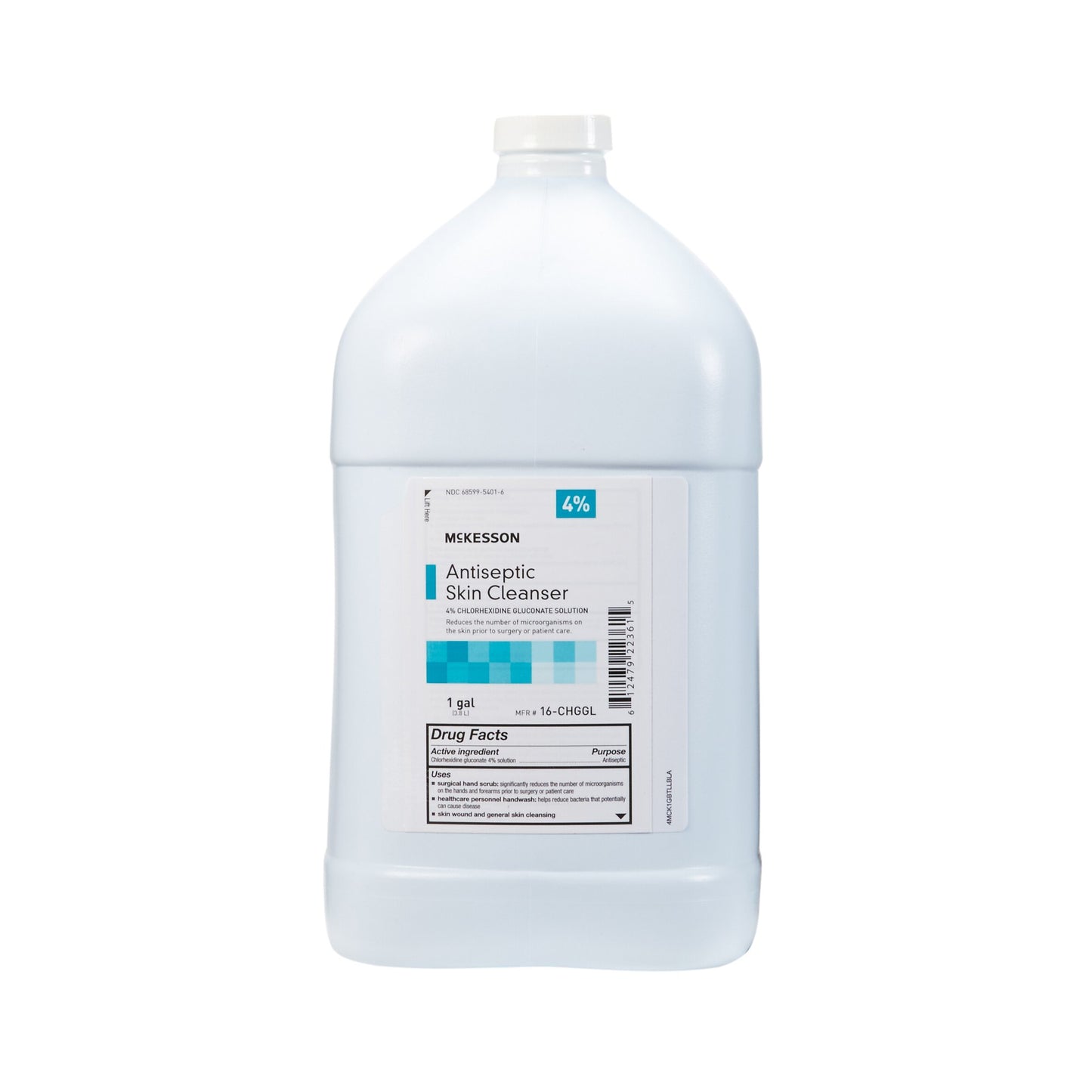 chlorhexidine / alcohol antiseptic skin cleaner. 1 gallon jug.