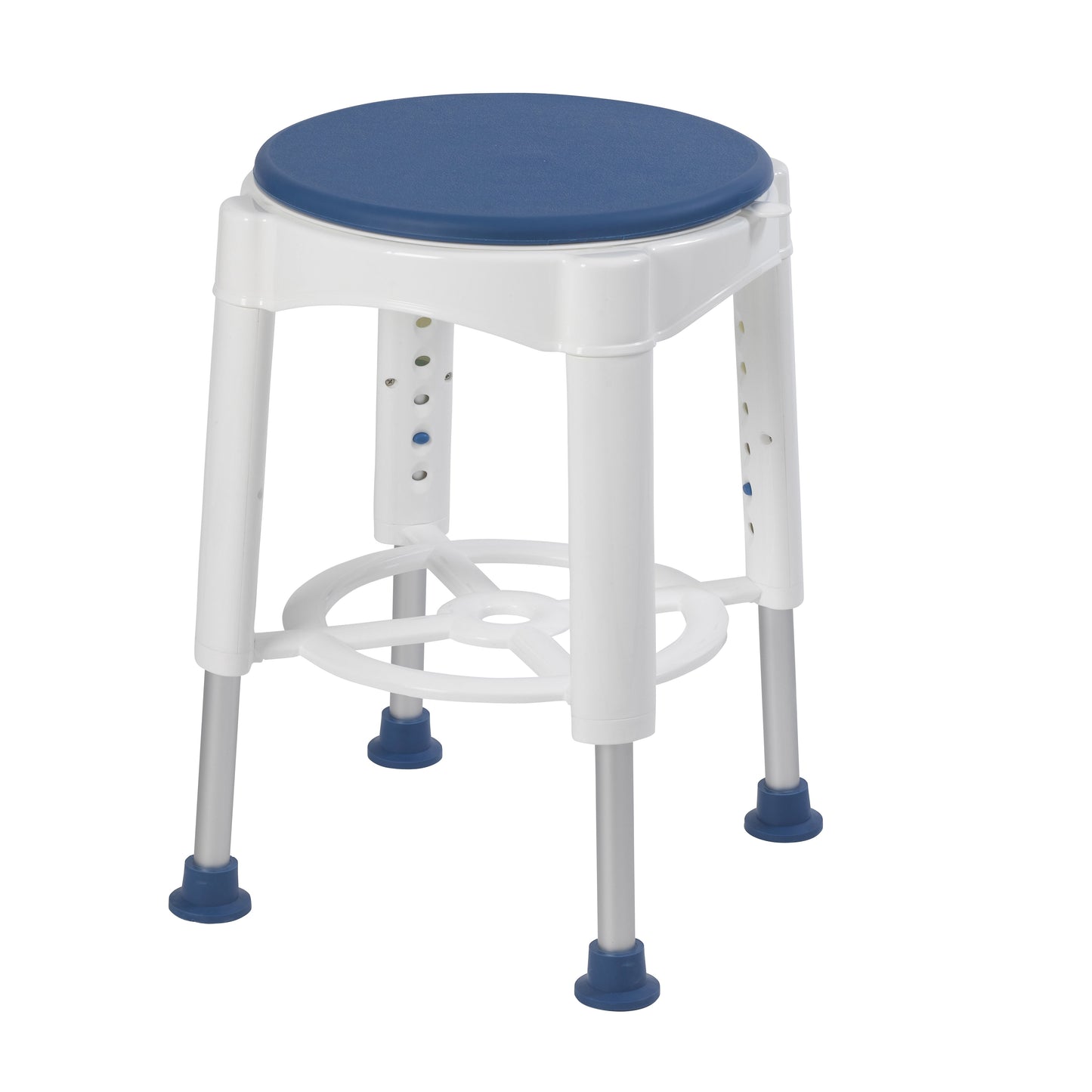 Shower Stool drive™ Without Arms Plastic Frame Without Backrest 14 Inch Seat Width 450 lbs. Weight Capacity