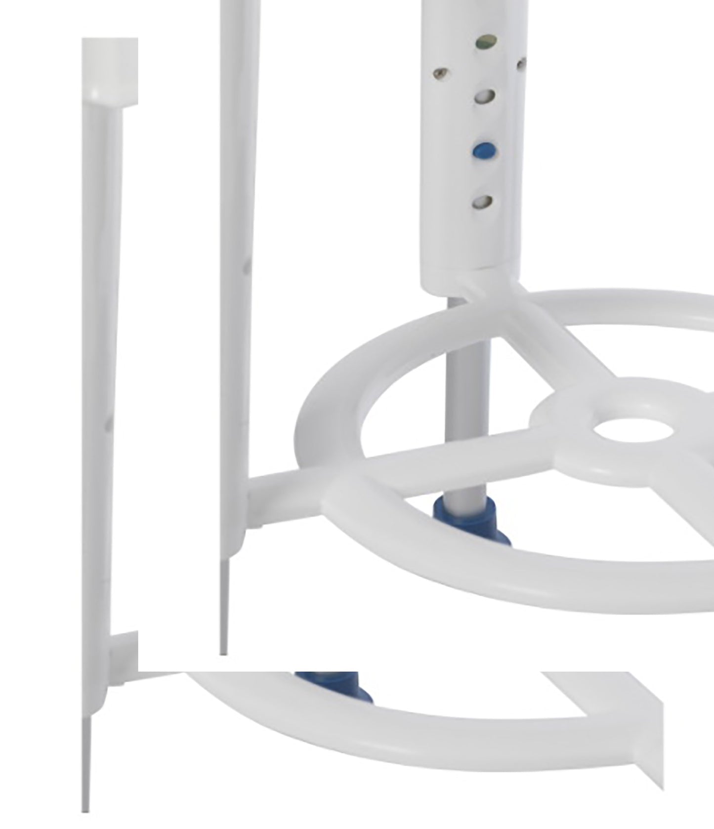 Shower Stool drive™ Without Arms Plastic Frame Without Backrest 14 Inch Seat Width 450 lbs. Weight Capacity