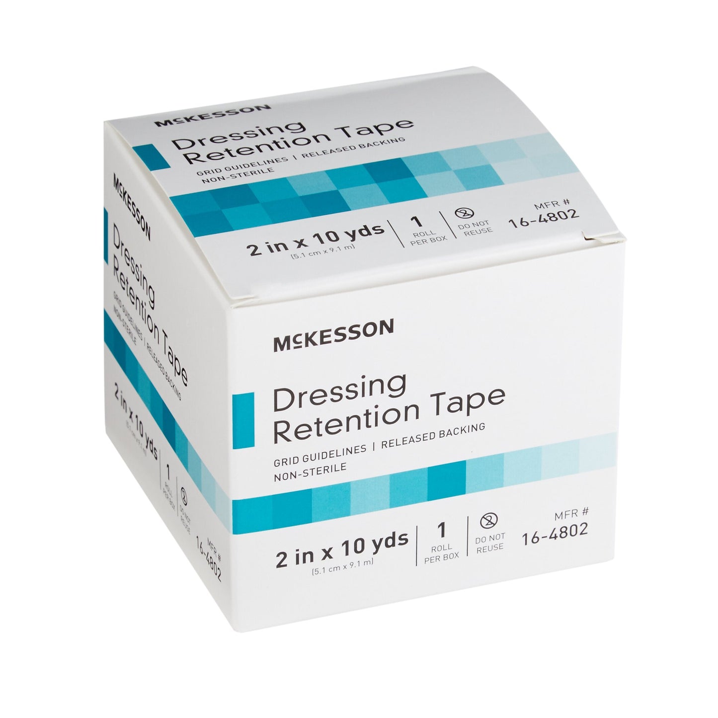 Dressing Retention Tape Water Resistant with Liner White McKesson