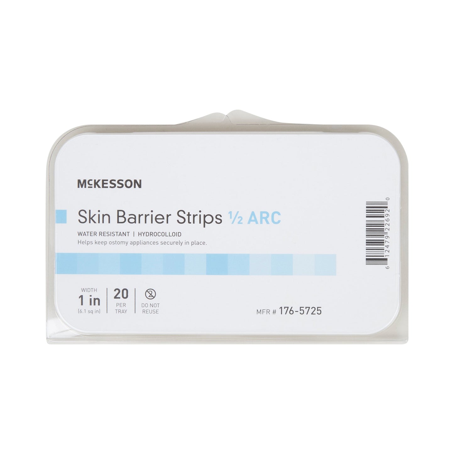 Stoma Skin Barrier Strip Water-Resistant High-Tack Adhesion