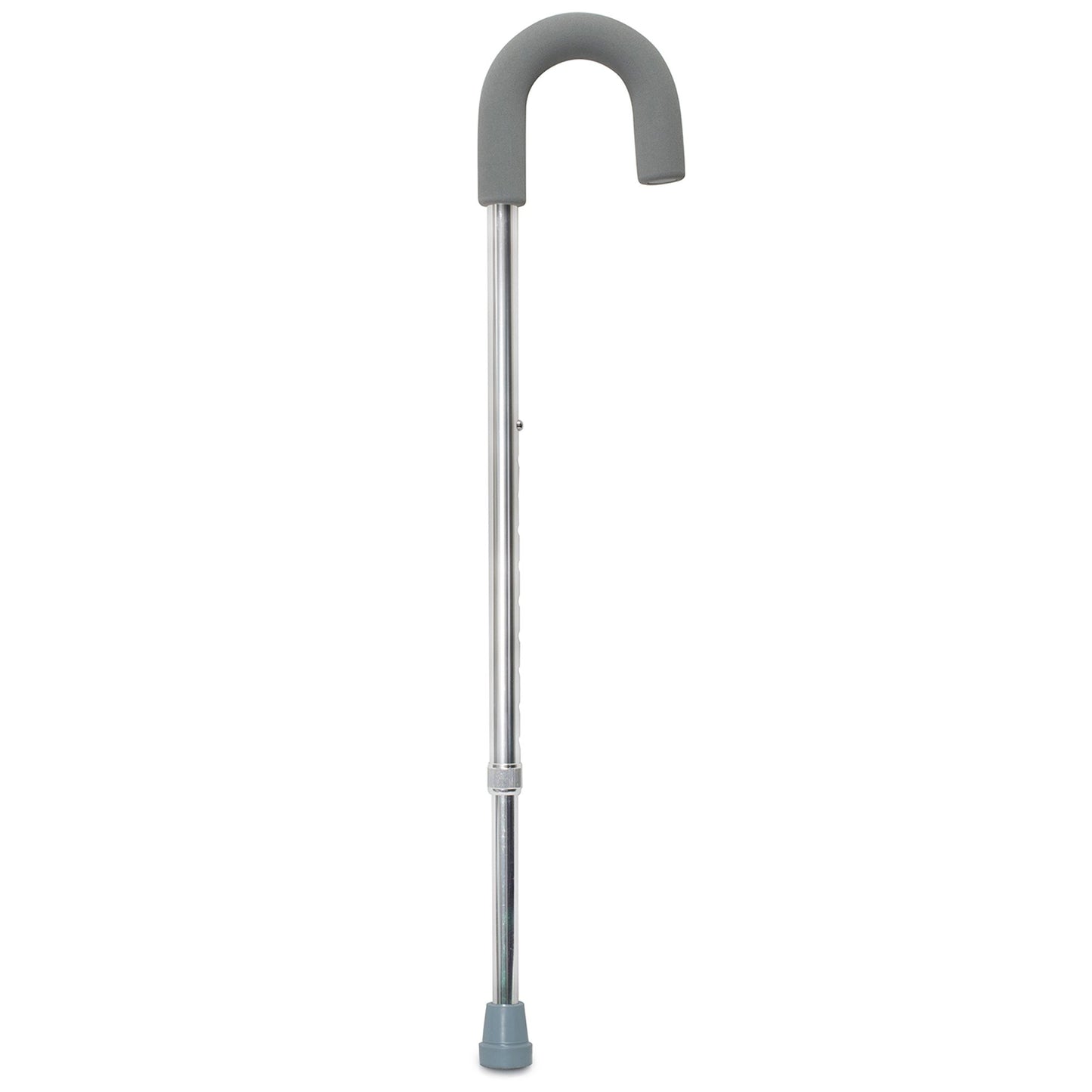 Standard cane, height adjustable