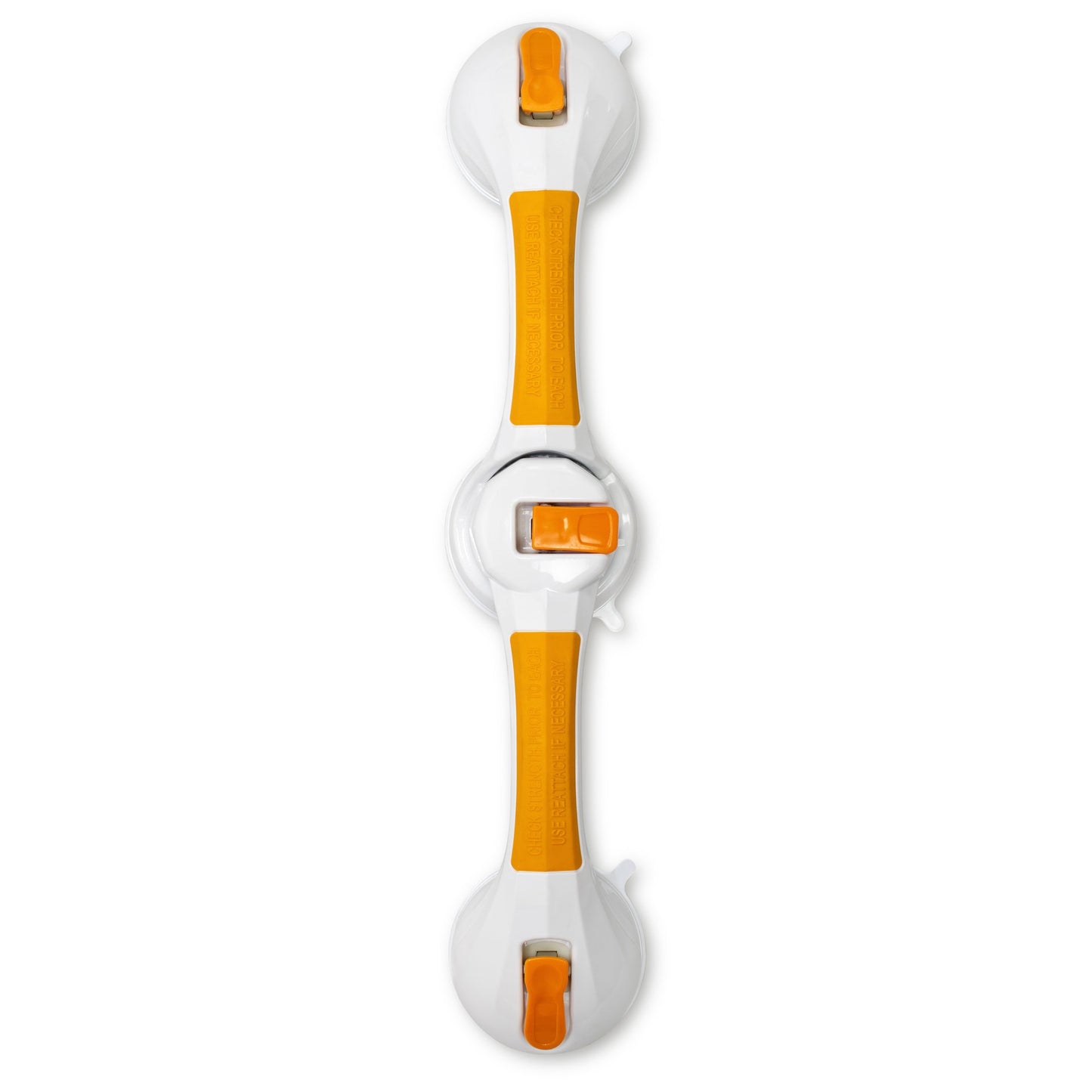 Rotating Suction-Cup Grab Bar McKesson White / Yellow Plastic