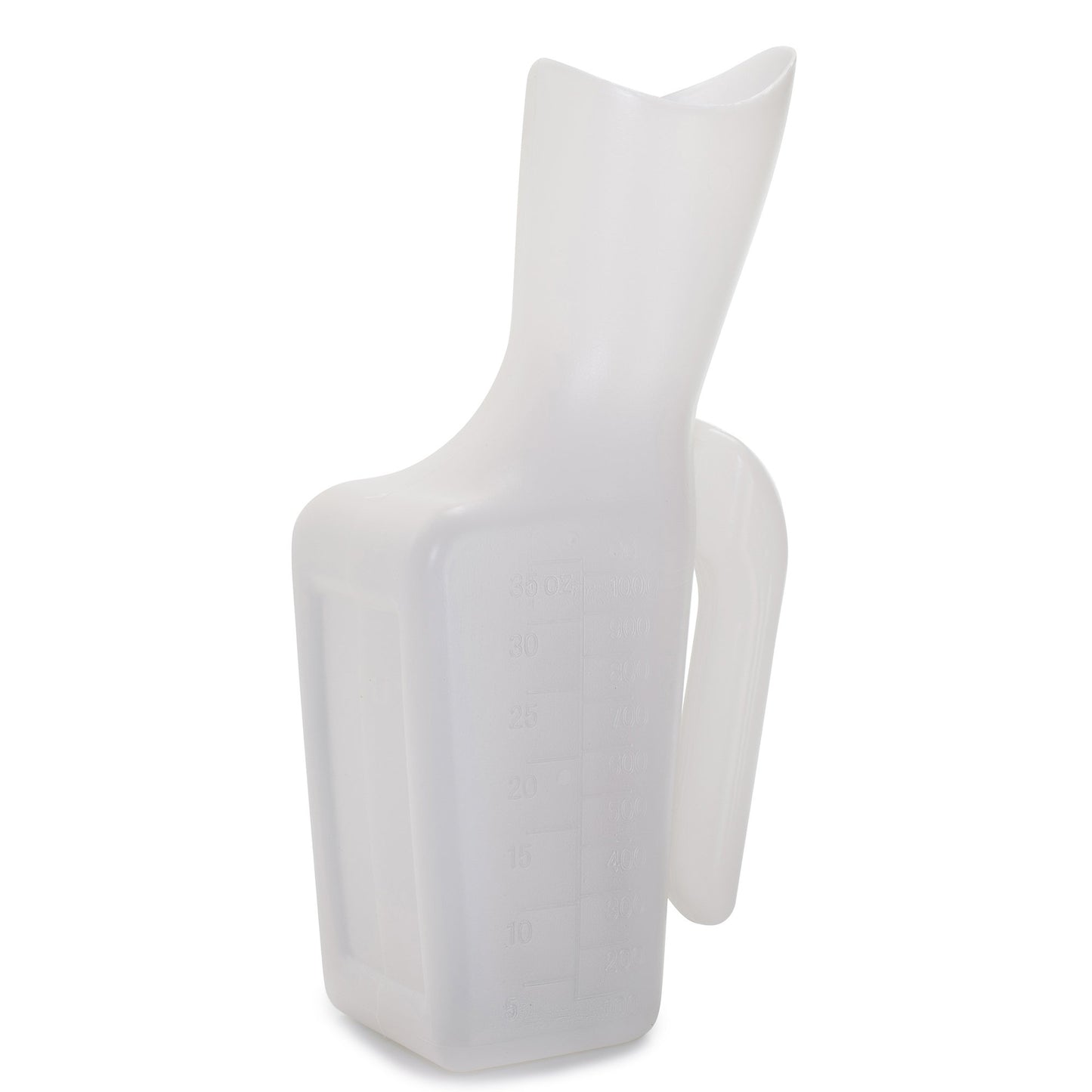 Female Urinal 32 oz. / 946 mL Without Closure Lightweight Durable Easy to Clean