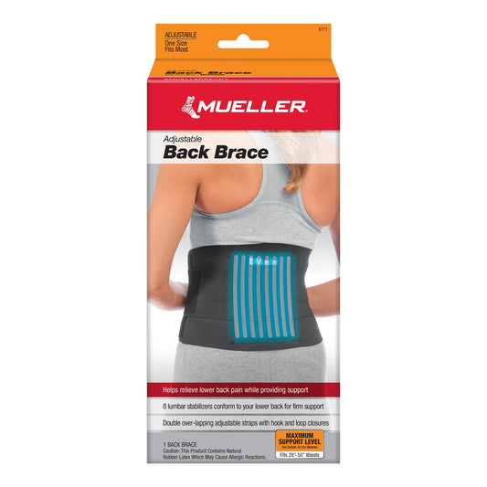 mueller back brace 28-50 inch waist