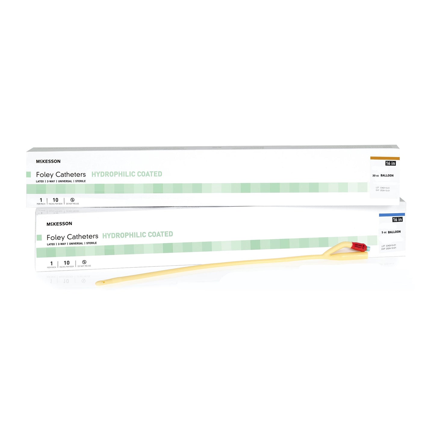 foley catheter beige with red tube color code