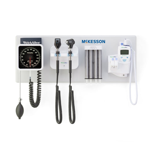 Integrated Wall System Ophthalmoscope, Otoscope, BP Aneroid, Specula Dispenser, Thermometer McKesson