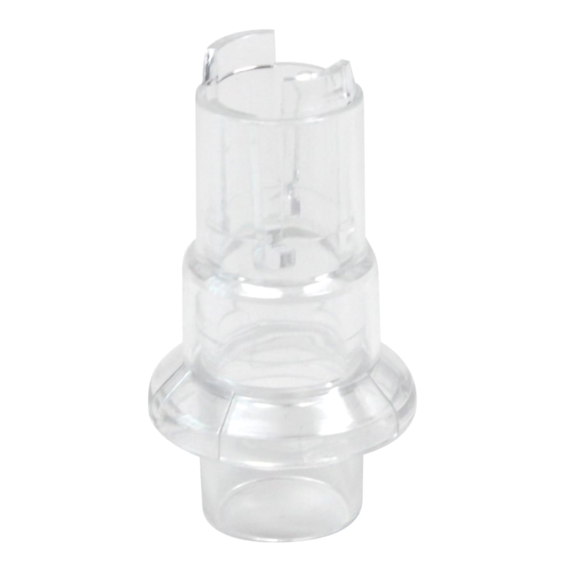 transparent cpap/ventilator swivel silencer