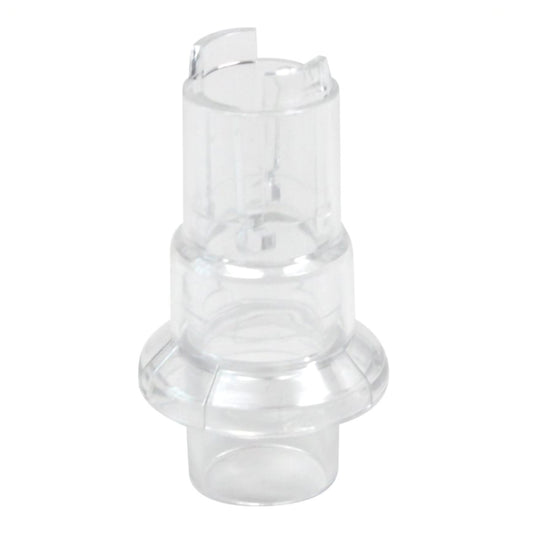 transparent cpap/ventilator swivel silencer