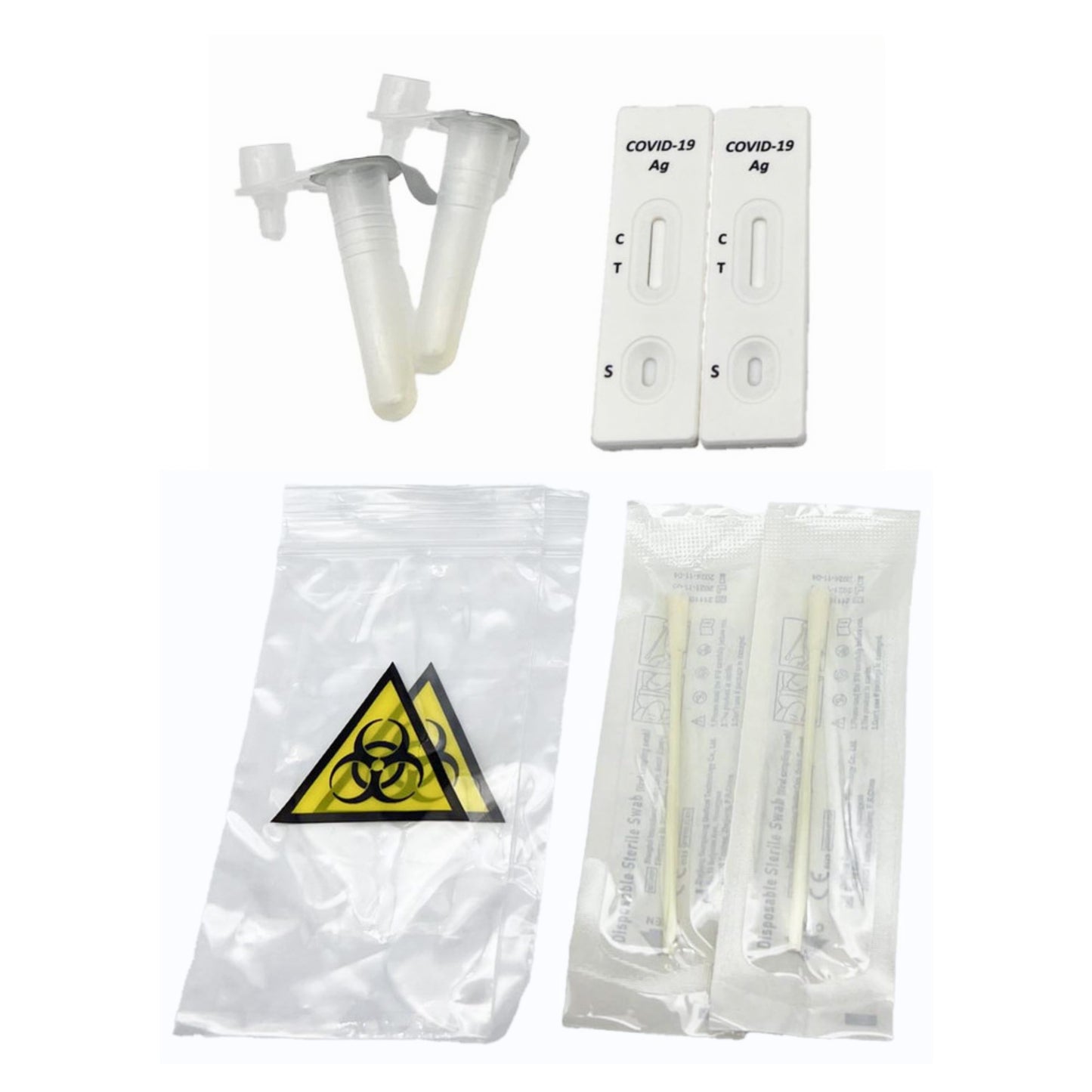 Home Rapid COVID-19 Antigen Test (2 Tests per Kit) Respiratory Test Kit Advin