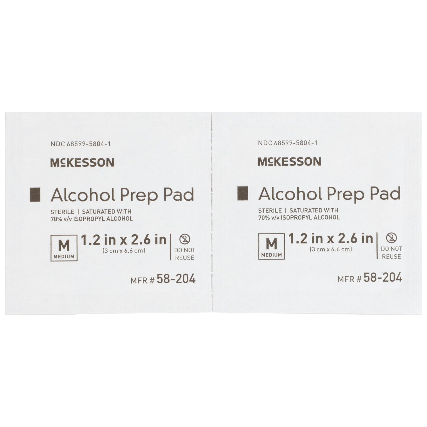 Isopropyl Alcohol Prep Pad Individual Packet Cleansing Prior to Administrations/Injections First Aid