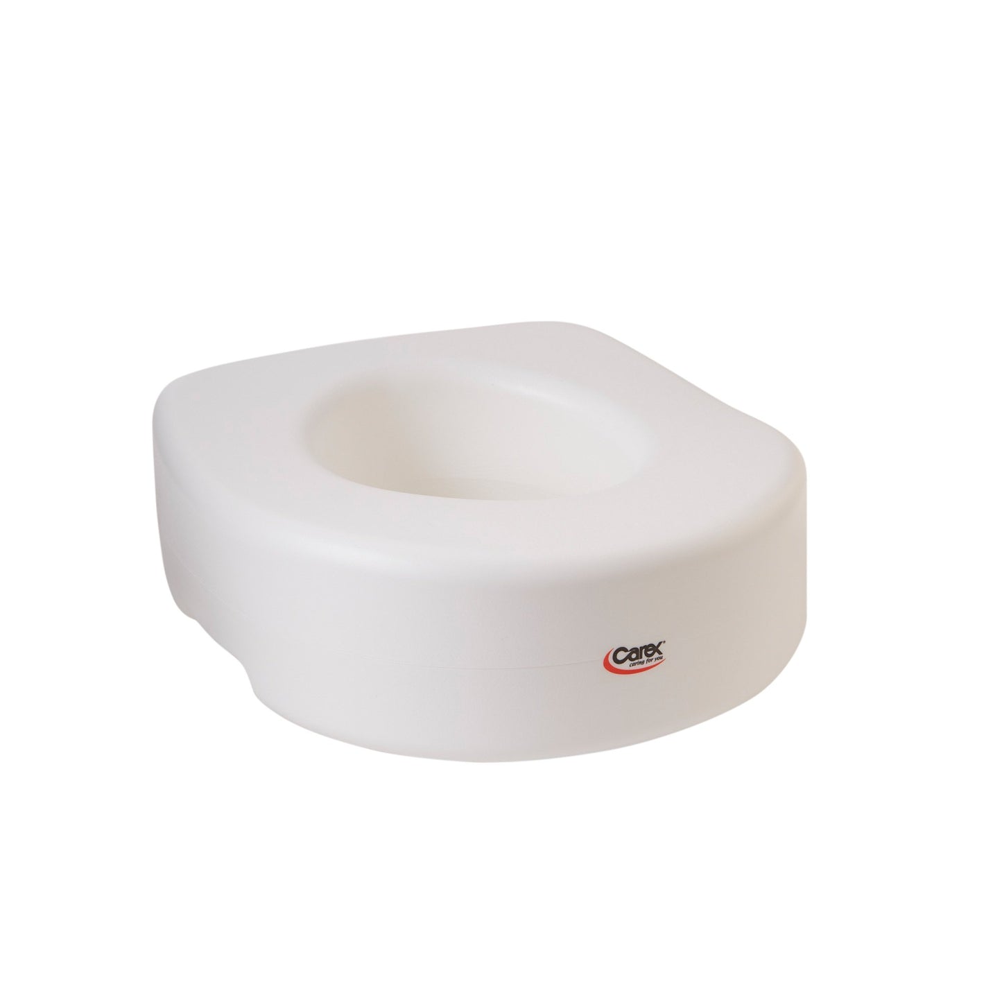 carex white raised toilet seat 5 inches