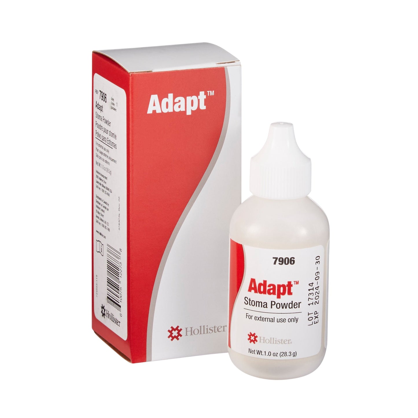 Adapt stoma powder bottle. 1 oz.