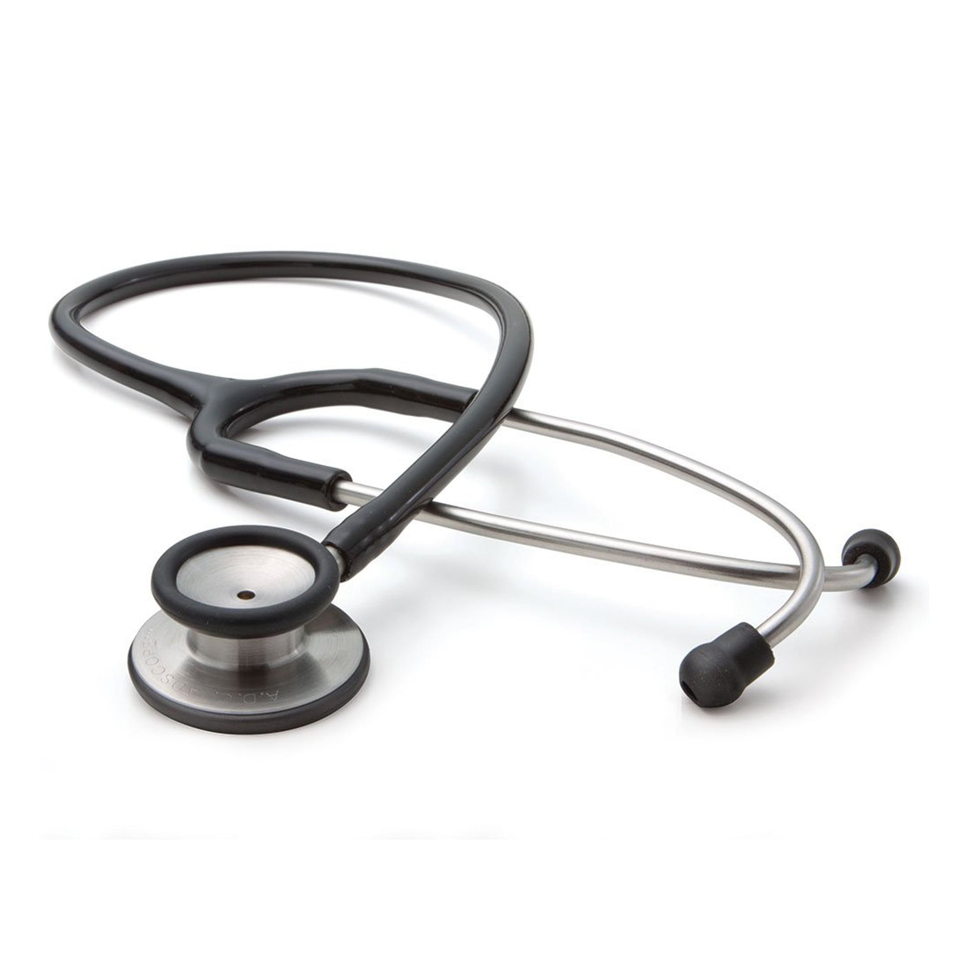 Adscope Black Stethoscope with stainless steel finish