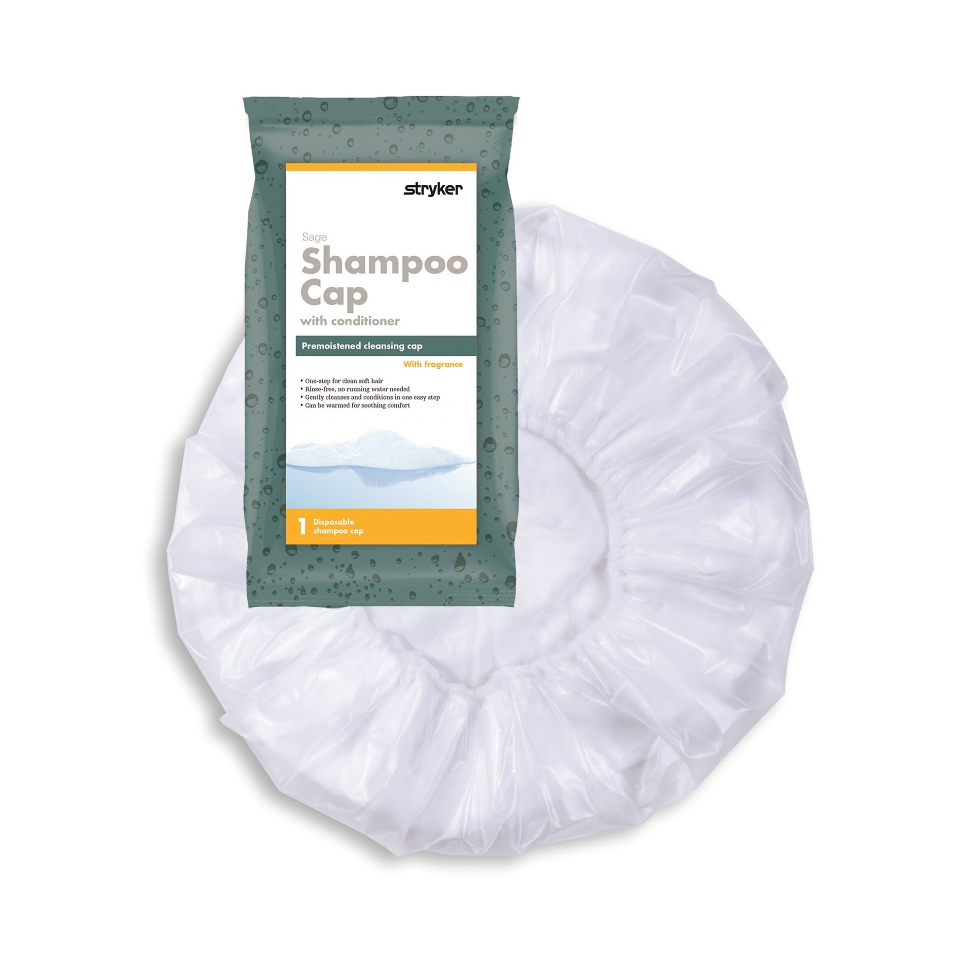 White Shampoo Cap