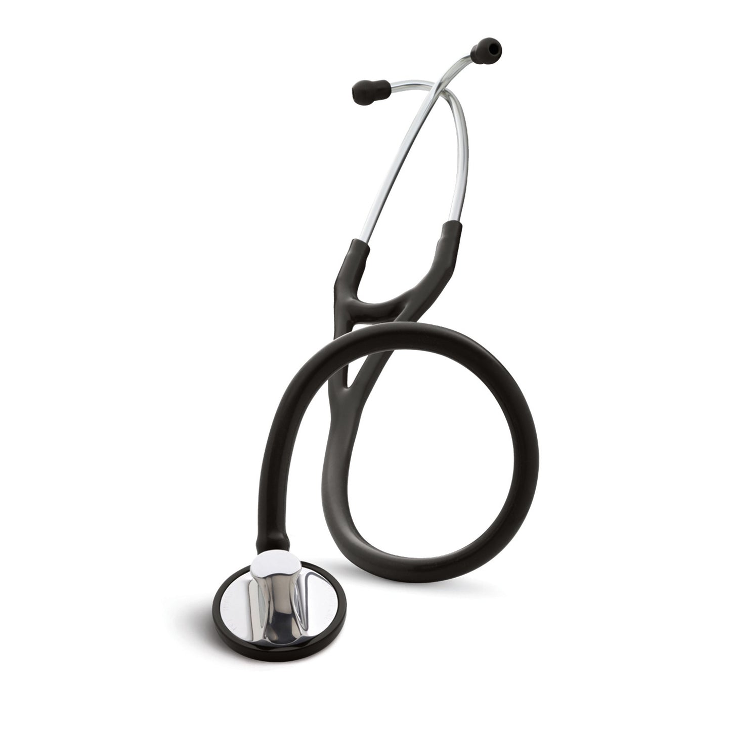 Cardiology Stethoscope 3M™ Littmann® Master Cardiology™ Black 1-Tube 27 Inch Tube Single Sided Chestpiece Stainless Steel for Superior Acoustics