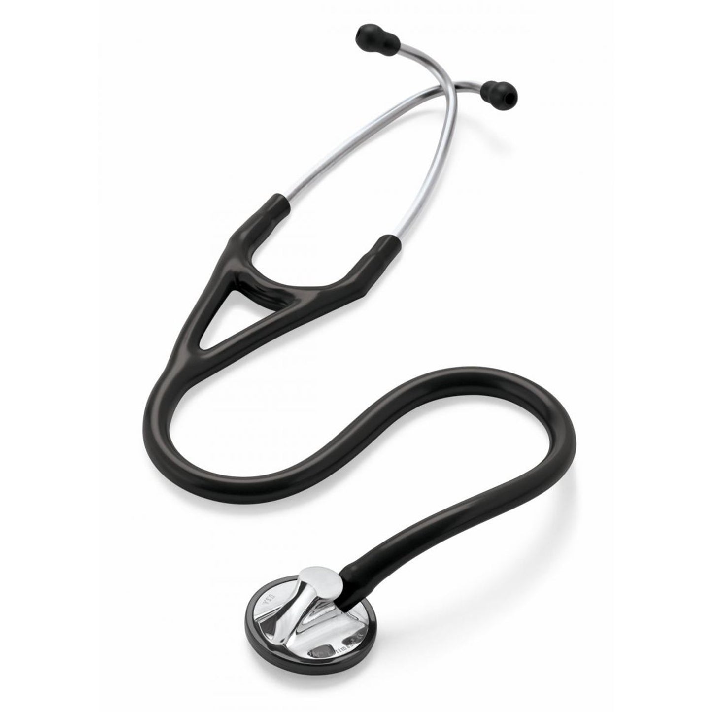 Littman Stethoscope - Black with stainless steel finish.