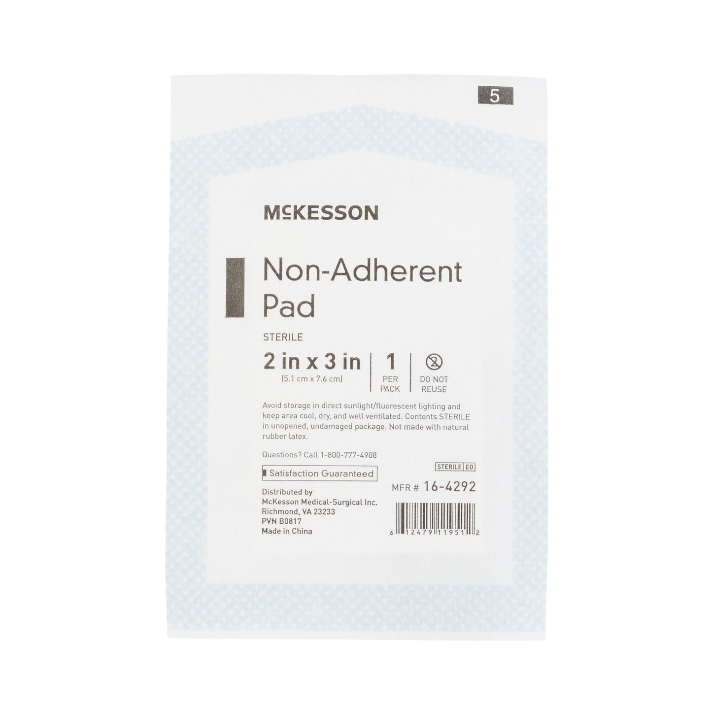 Non-Adherent Dressing McKesson Sterile