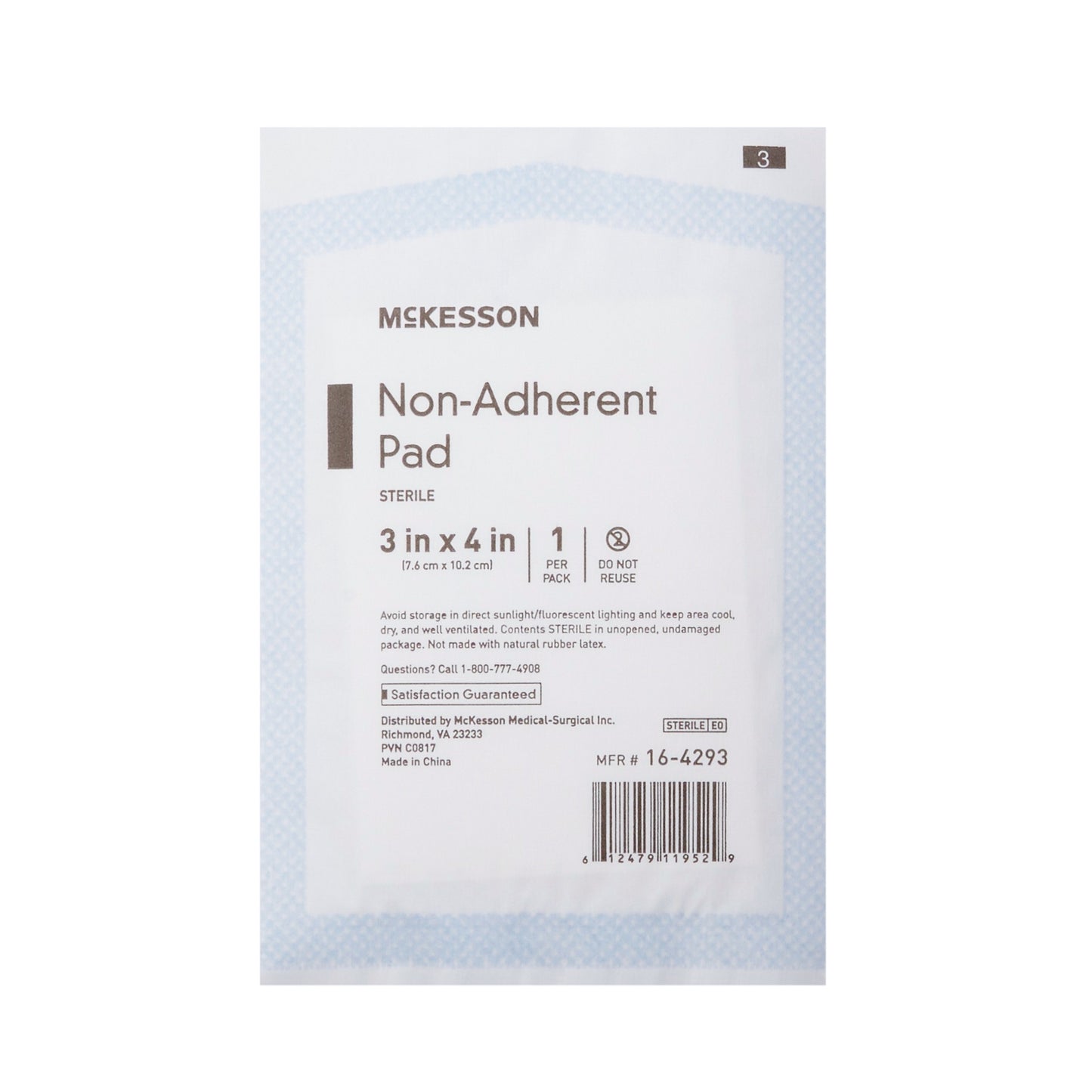 Non-Adherent Dressing McKesson Sterile