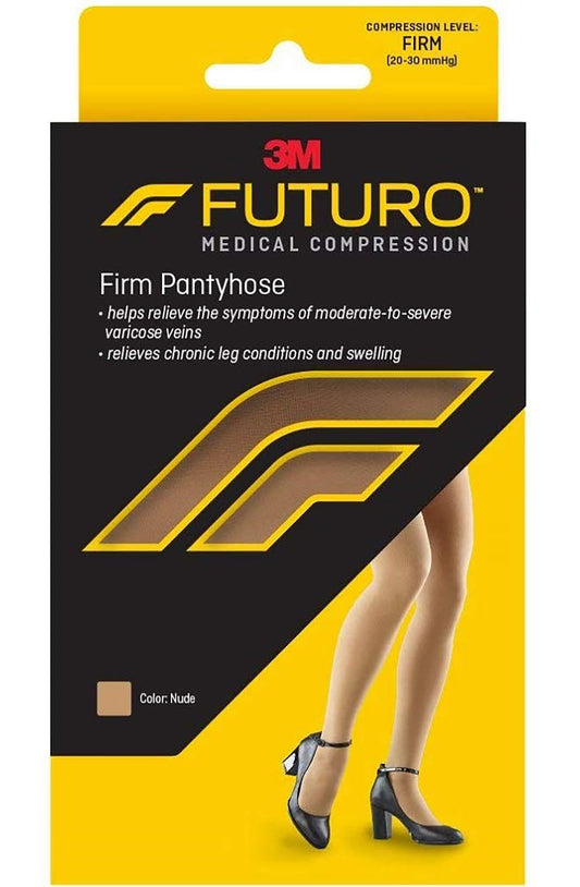 Futuro medical compression firm pantyhose 20-30mmhg. Color: Nude