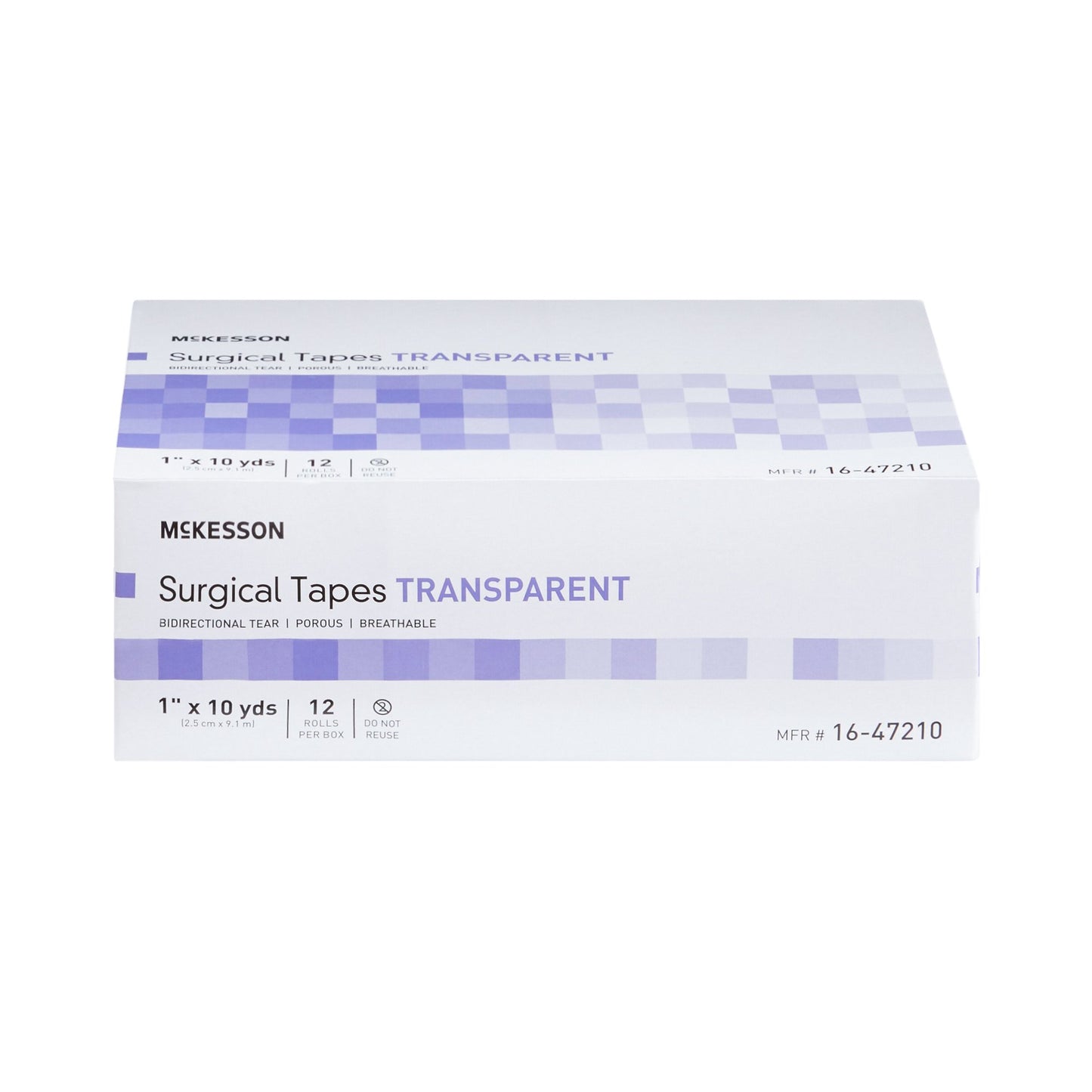 Medical Tape Transparent Plastic Gentle Breathable Hypoallergenic McKesson