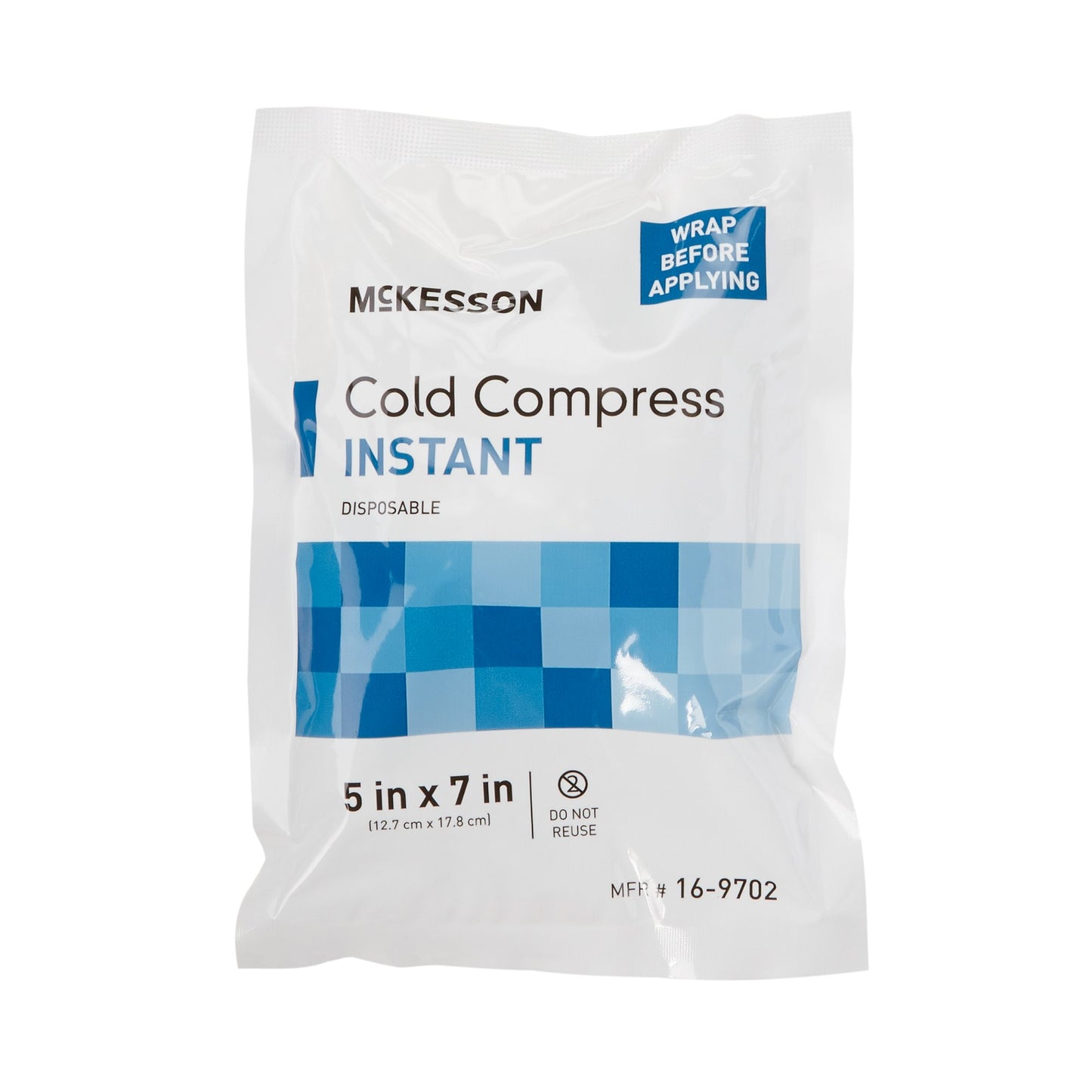 mckesson cold compress instant disposable 5 in x 7 in