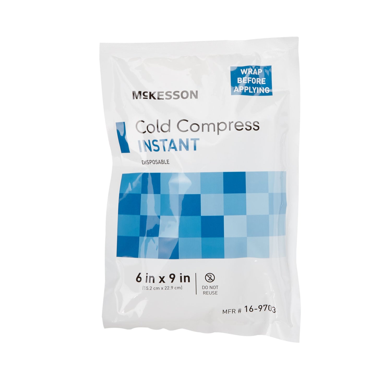 mckesson cold compress instant disposable 6 in x 9 in