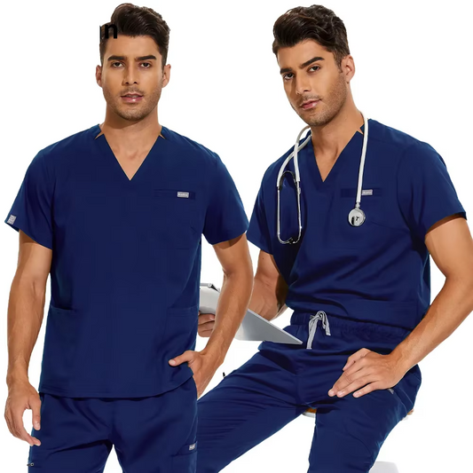 Men V-Neck Scrub top