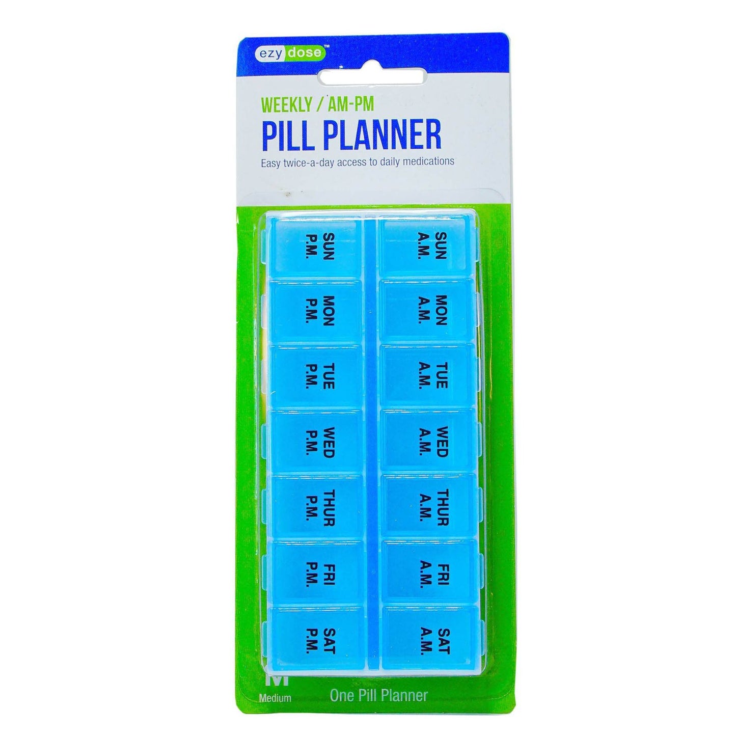 Pill Organizer Ezy Dose® Medium 7 Day 2 Dose