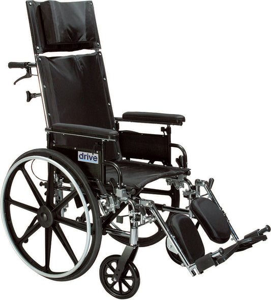 drive pediatric wheelchair with headrest. padded armrest