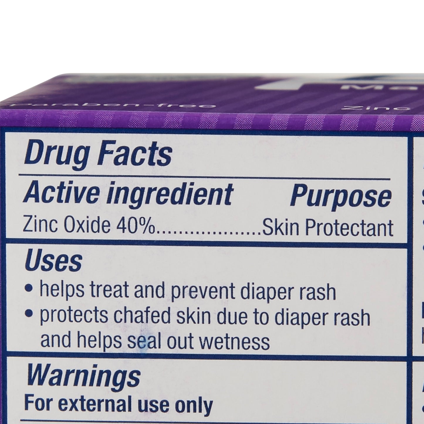 Diaper Rash Treatment Desitin® 2 oz. Tube Unscented Paste