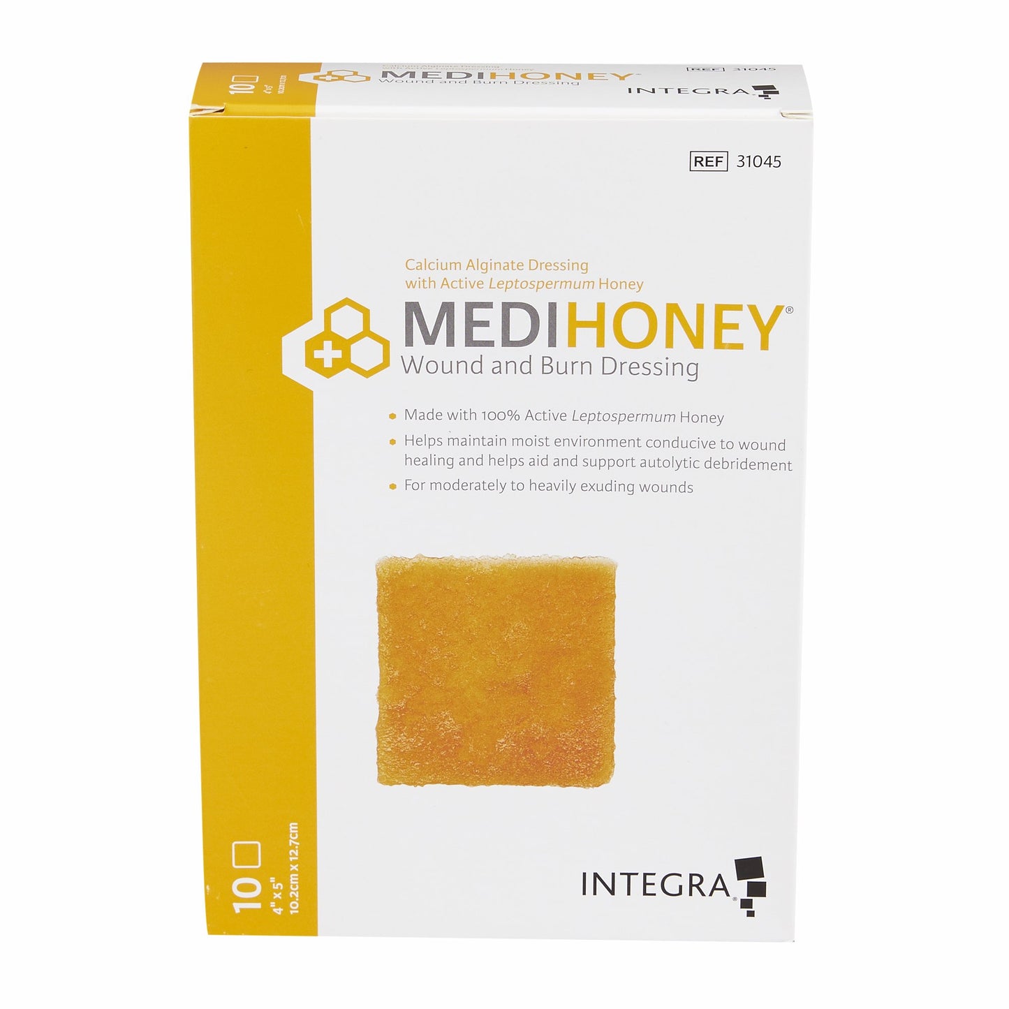 Wound Dressing MEDIHONEY® Honey Impregnated Sterile