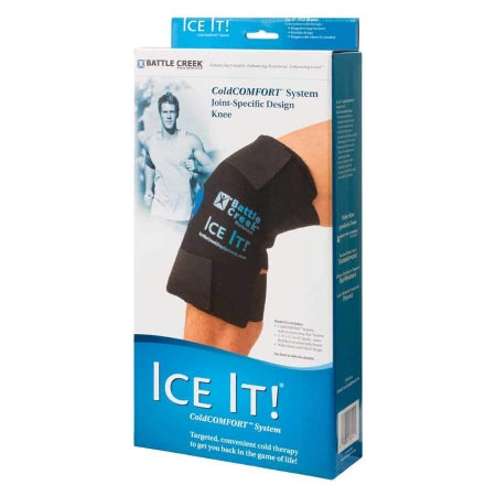 Ice It! Ice Pack Wrapped Around Knee