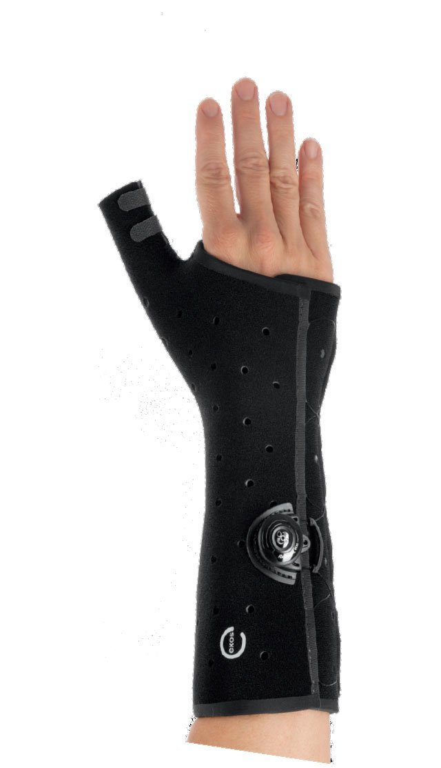 thumb splint brace mid-forearm length