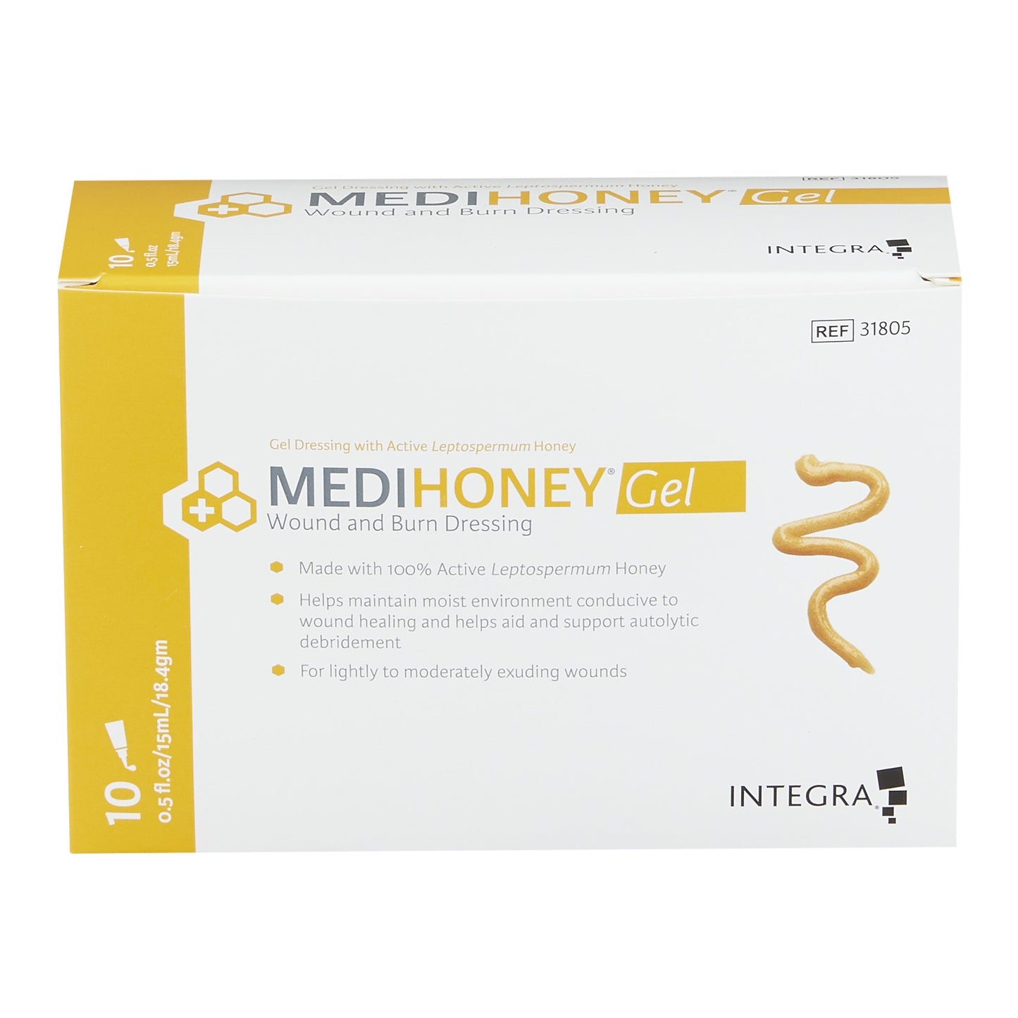 Honey Wound and Burn Dressing MEDIHONEY® Gel Sterile