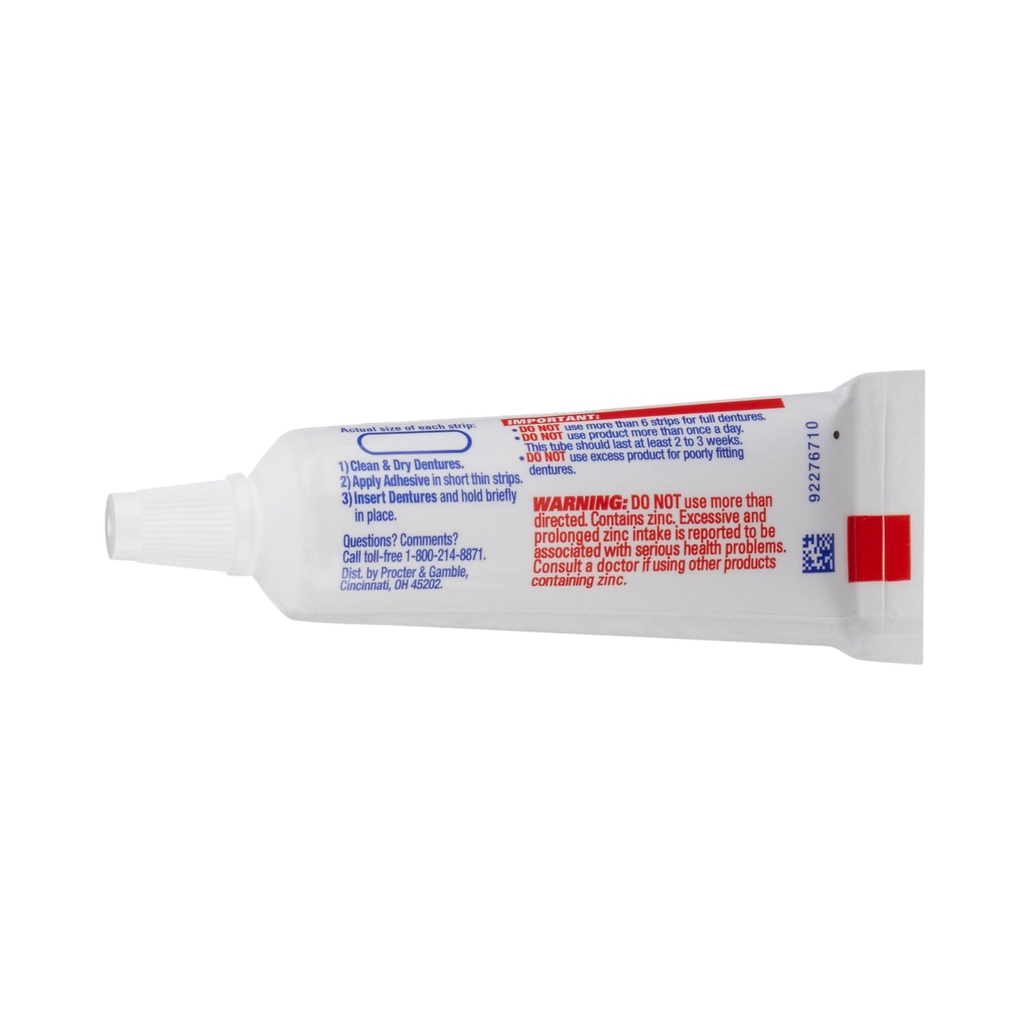 Denture Adhesive Fixodent® Original Cream 0.75 oz.