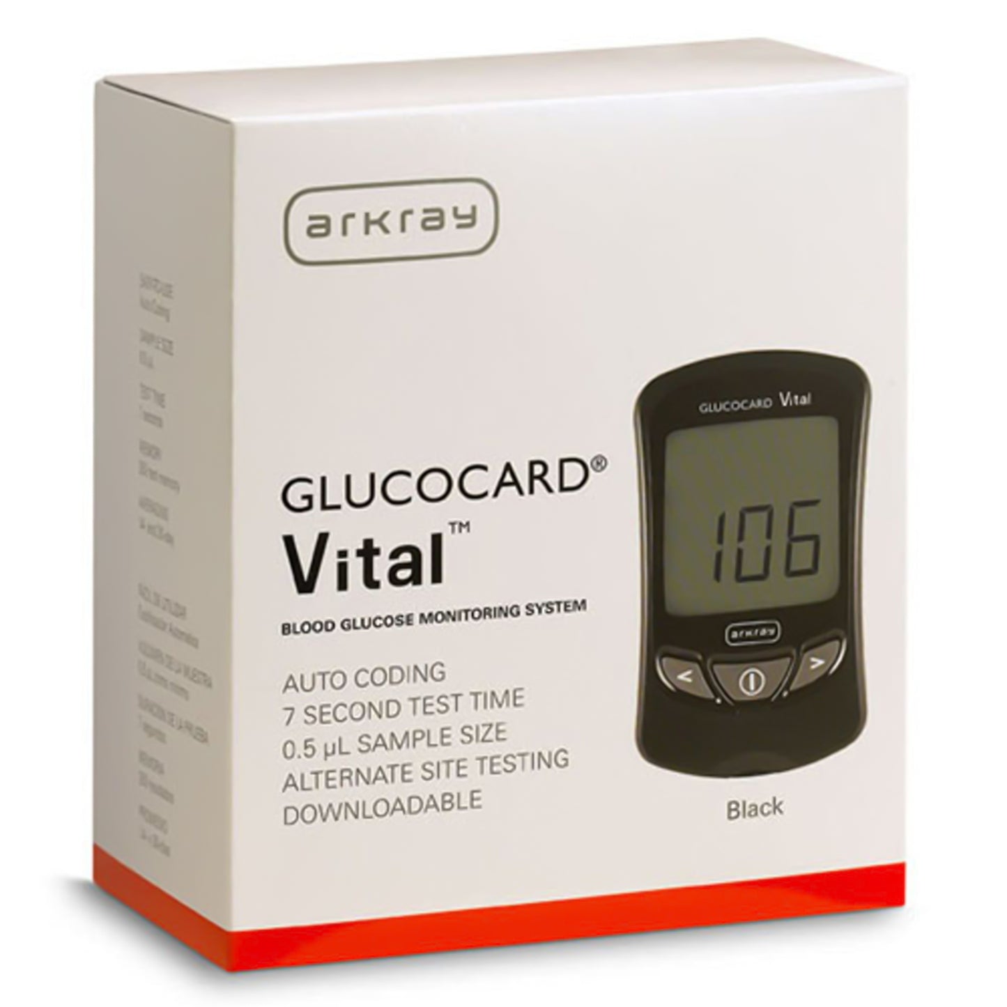 Blood Glucose Meter Glucocard® Vital™ 7 Second Results