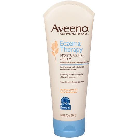 aveeno eczema therapy moisturizing cream. 7.3 oz.