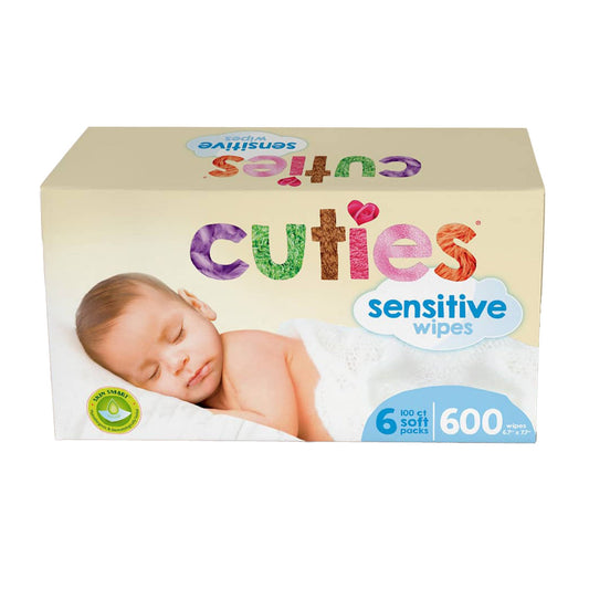 cuties sensitive wipes for babies