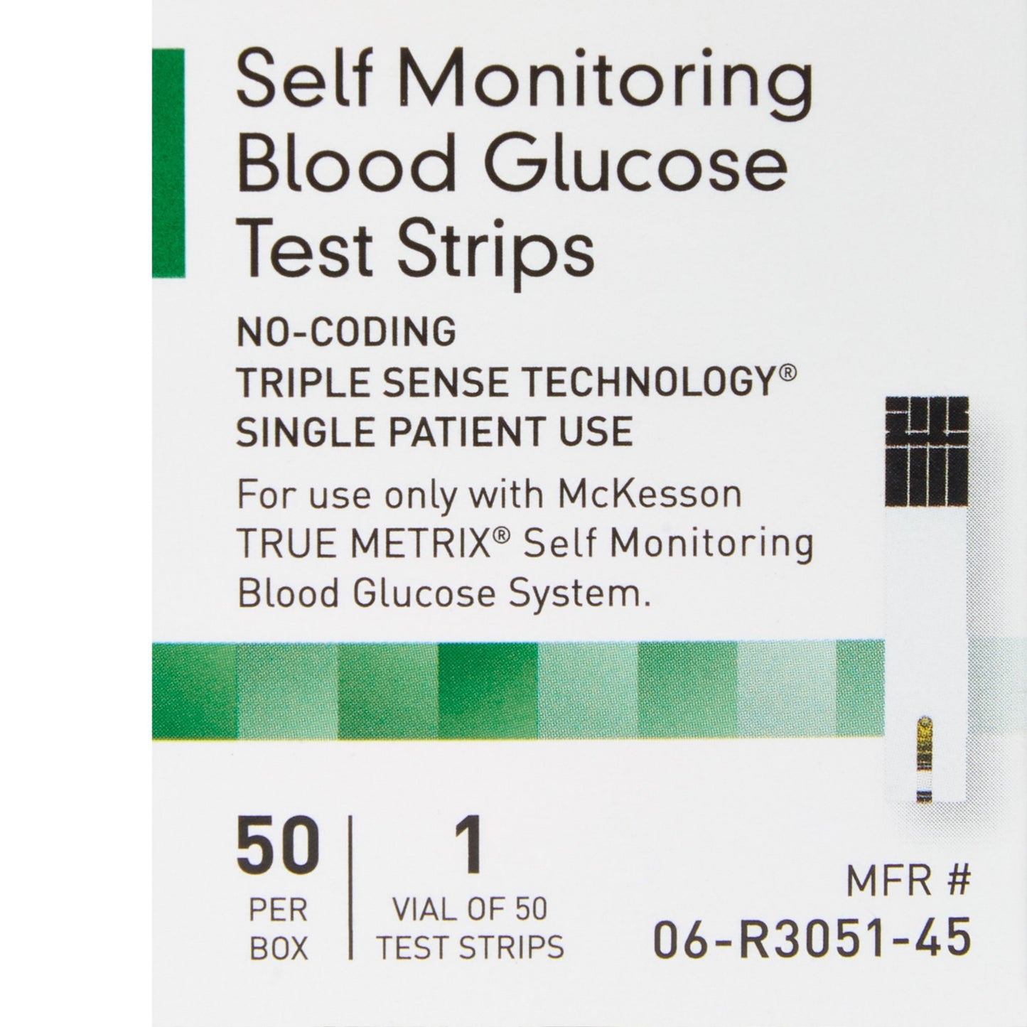 Blood Glucose Test Strips TRUE METRIX® (50 Strips per Pack) McKesson