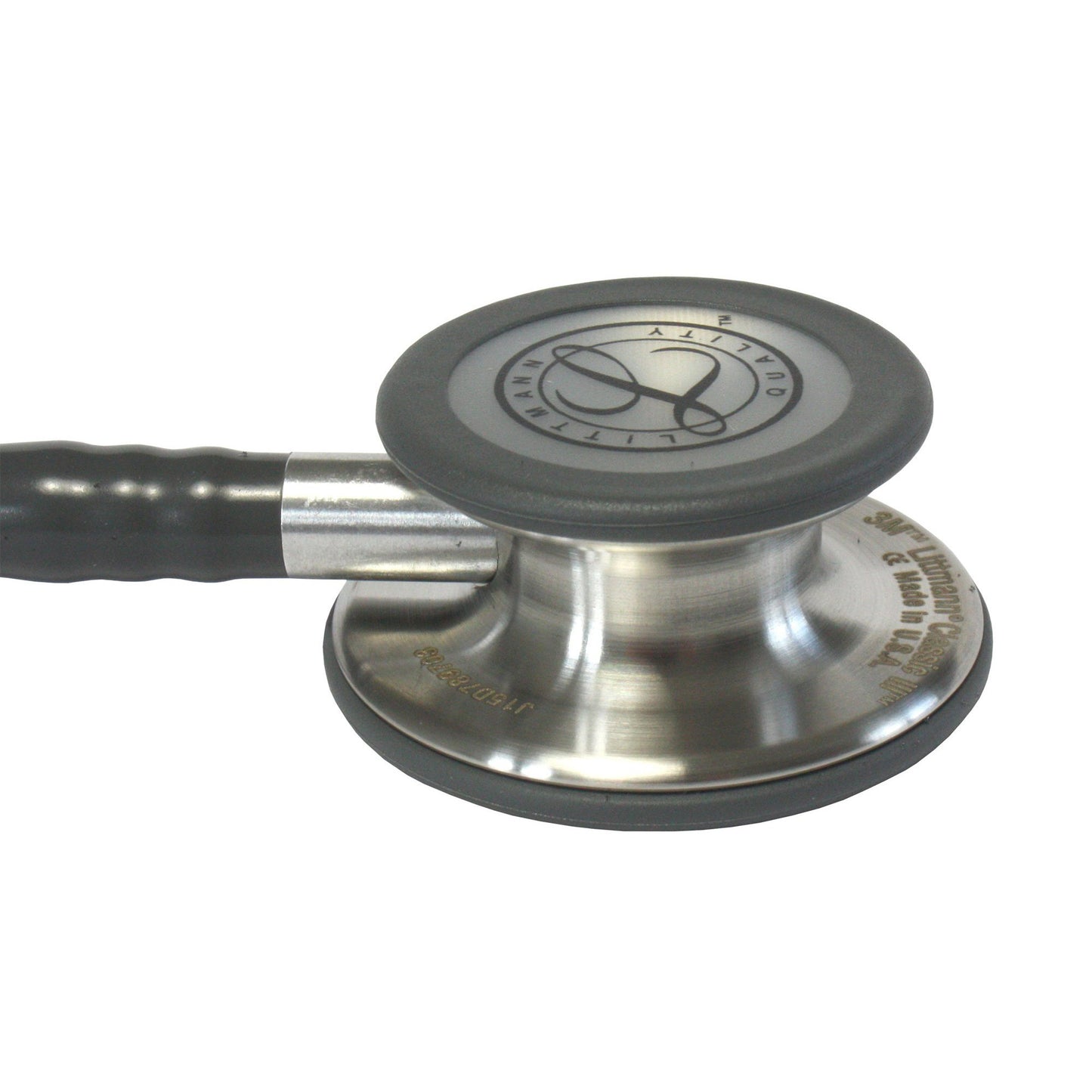 Clinician Stethoscope 3M™ Littmann® Classic III™ Gray 1-Tube 27 Inch Tube Convertible Chestpiece