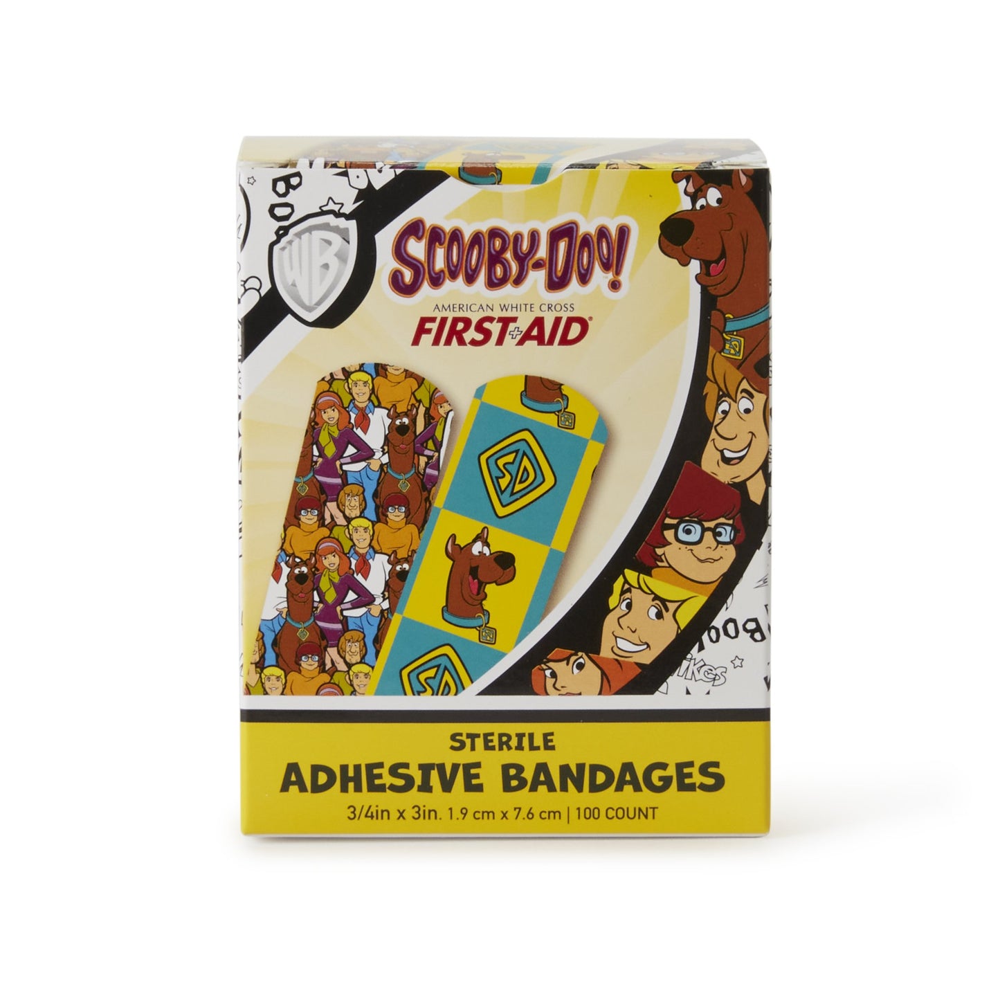 scooby-doo adhesive bandages american white cross brand