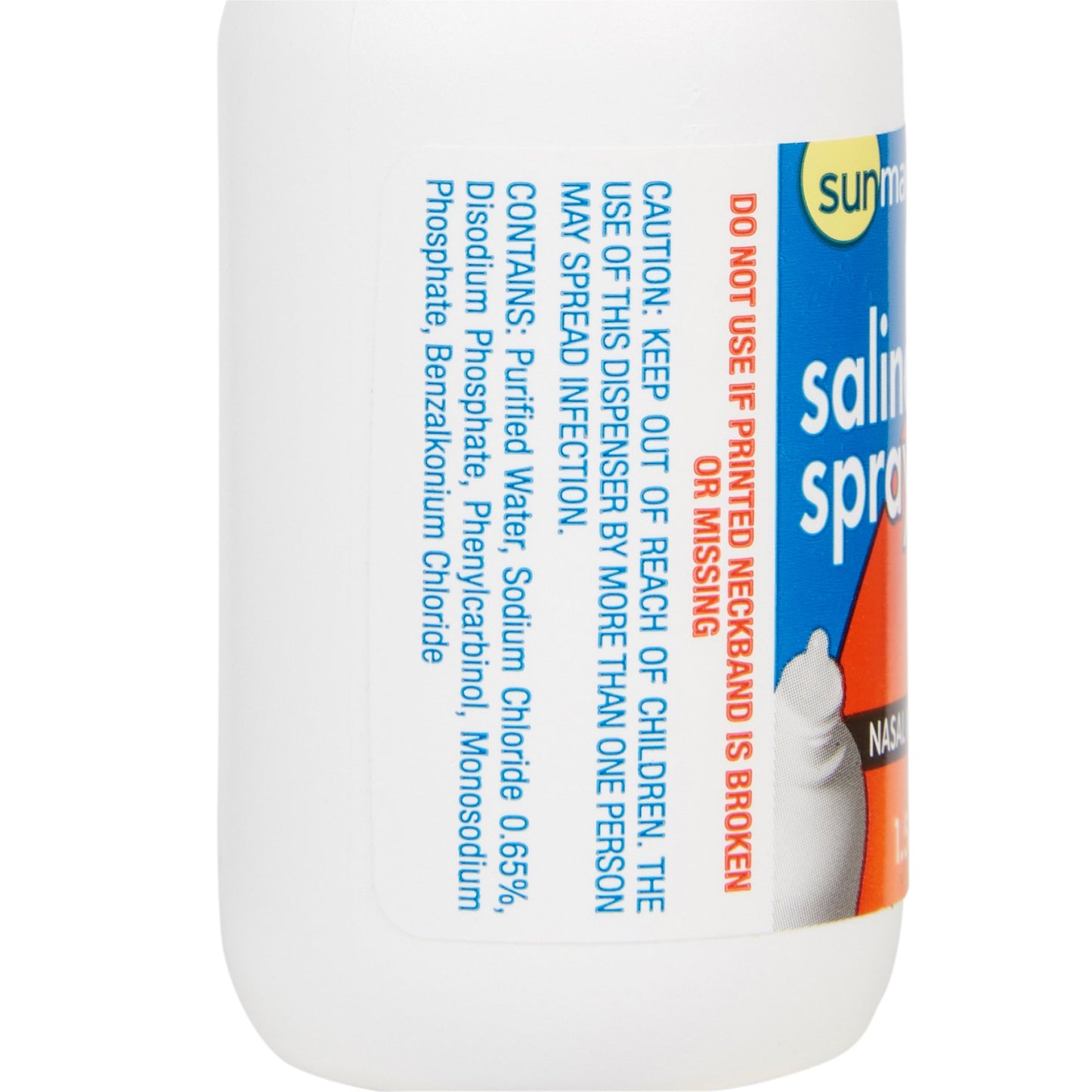 Saline Nasal Spray sunmark® 0.65% Strength