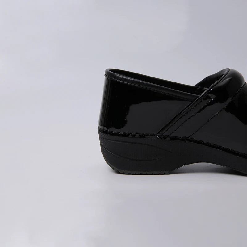 Clogs Women - Shiny Black