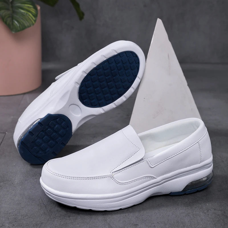 Breathable Slip-On Walking Sneakers - Lightweight Breathable