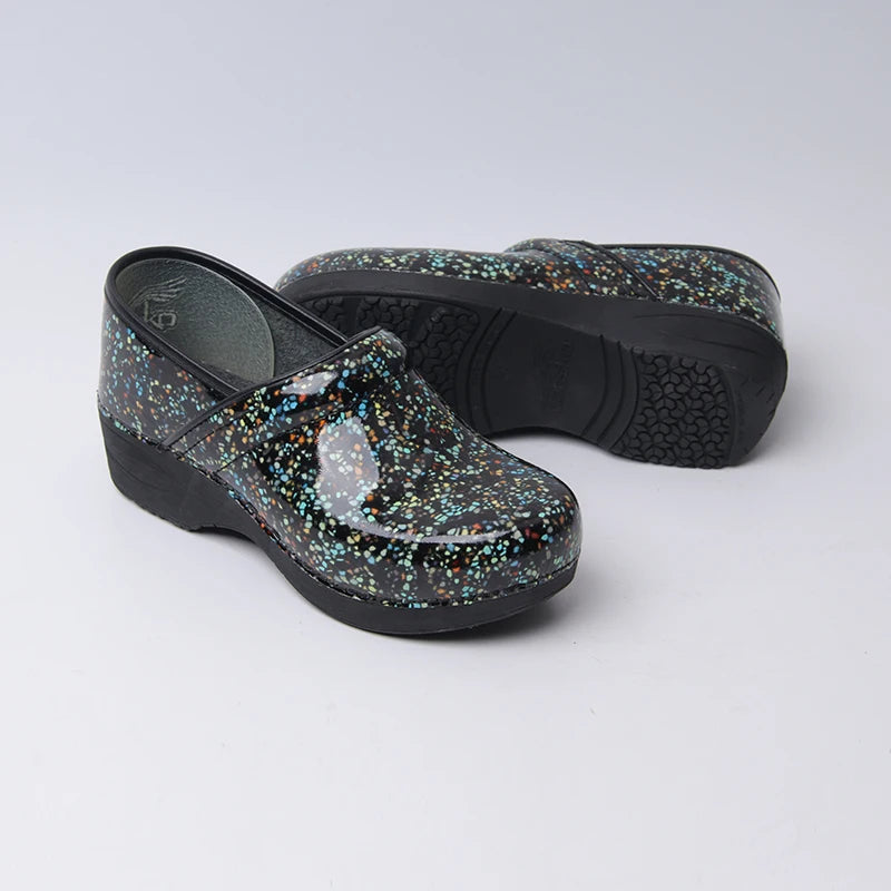 Clogs Women- Dots Design